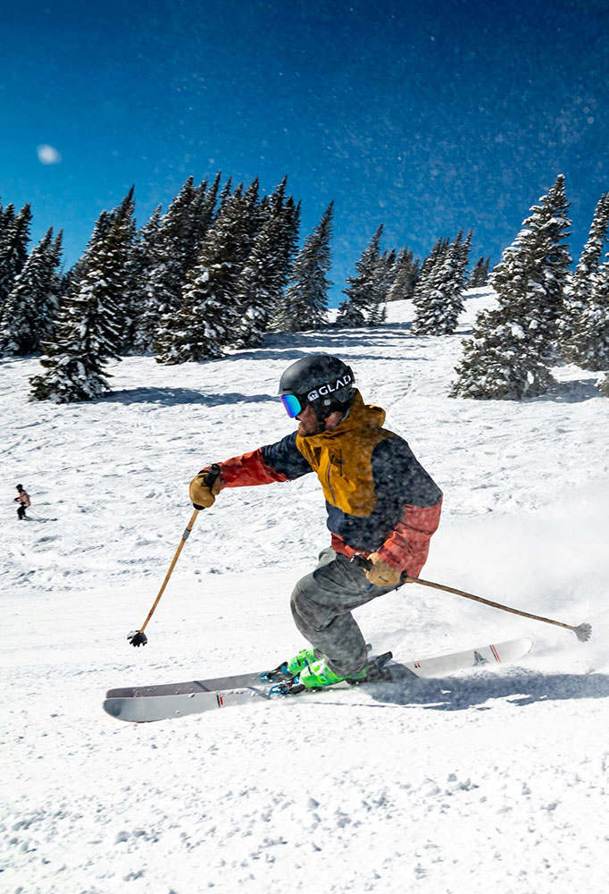 Skiing after a knee or hip injury