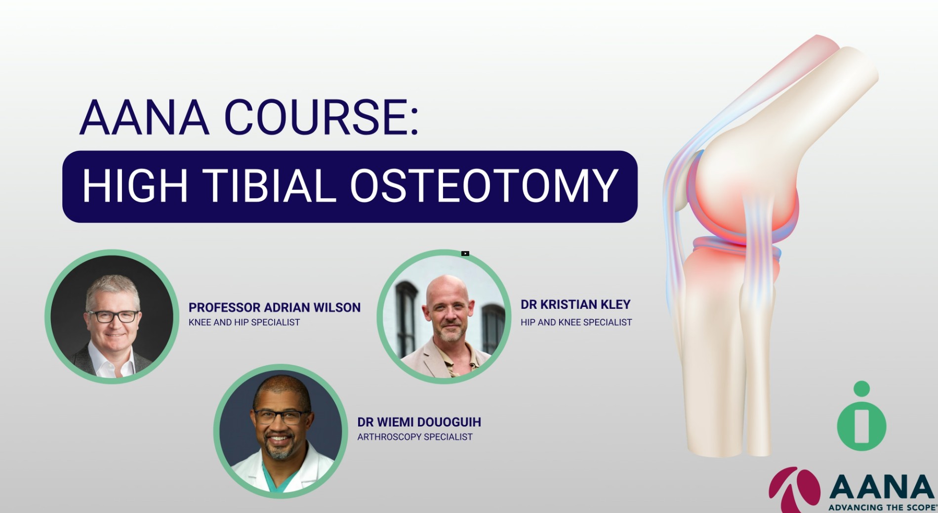 AANA Course: High Tibial Osteotomy